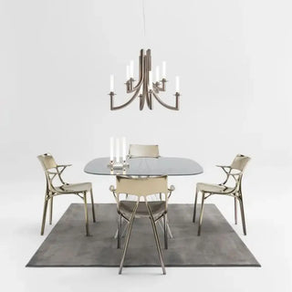 Kartell Khan suspension lamp in polycarbonate - Buy now on ShopDecor - Discover the best products by KARTELL design