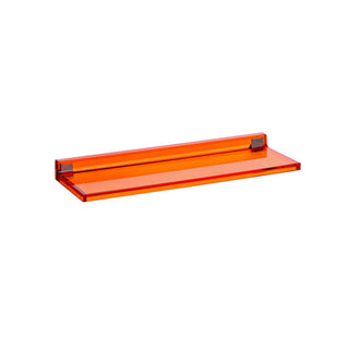 Kartell Shelfish by Laufen shelf in PMMA 45 cm. Tangerine orange AT - Buy now on ShopDecor - Discover the best products by KARTELL design