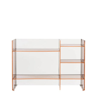 Kartell Sound-Rack by Laufen container with 5 shelves in PMMA