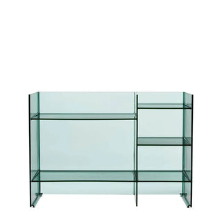 Kartell Sound-Rack by Laufen container with 5 shelves in PMMA