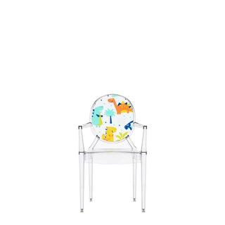Kartell Lou Lou Ghost armchair for children in polycarbonate Dinosaur - Buy now on ShopDecor - Discover the best products by KARTELL design