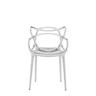 Kartell Masters armchair in polypropylene Chrome XX - Buy now on ShopDecor - Discover the best products by KARTELL design