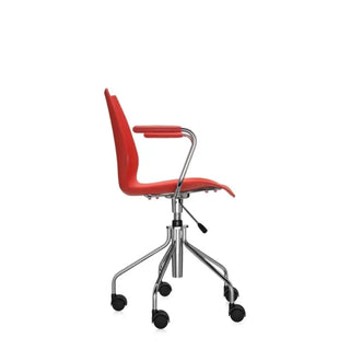 Kartell Maui swivel armchair in polypropylene - Buy now on ShopDecor - Discover the best products by KARTELL design