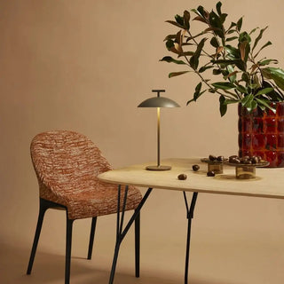 Kartell Mini Geen-A steel portable table lamp LED battery version for outdoor use - Buy now on ShopDecor - Discover the best products by KARTELL design