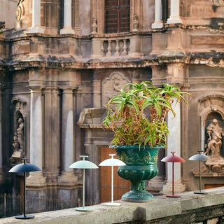 Kartell Mini Geen-A steel portable table lamp LED battery version for outdoor use - Buy now on ShopDecor - Discover the best products by KARTELL design