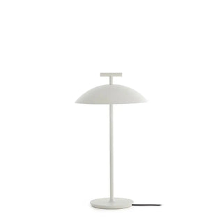 Kartell Mini Geen-A steel table lamp plug version for indoor use White 03 - Buy now on ShopDecor - Discover the best products by KARTELL design