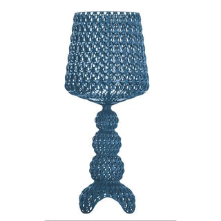 Kartell Mini Kabuki dimmable table lamp LED in technopolymer Light blue AZ - Buy now on ShopDecor - Discover the best products by KARTELL design