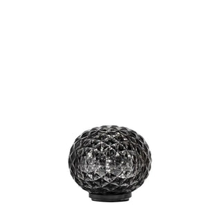 Kartell Mini Planet portable table lamp LED in PMMA h. 14.2 cm. Smoke grey FU - Buy now on ShopDecor - Discover the best products by KARTELL design
