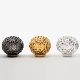 Kartell Mini Planet portable table lamp LED in PMMA h. 14.2 cm. - Buy now on ShopDecor - Discover the best products by KARTELL design