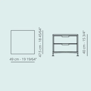 Kartell Mobil chest of drawers in PMMA - Buy now on ShopDecor - Discover the best products by KARTELL design