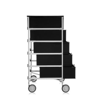 Kartell Mobil chest of drawers with 5 drawers and wheels - Buy now on ShopDecor - Discover the best products by KARTELL design