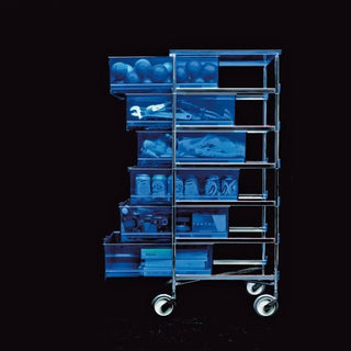 Kartell Mobil chest of drawers with wheels in PMMA - Buy now on ShopDecor - Discover the best products by KARTELL design