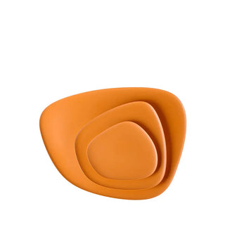 Kartell Namastè set 3 table plates in melamine