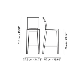 Kartell One More Please stool in polycarbonate - Buy now on ShopDecor - Discover the best products by KARTELL design