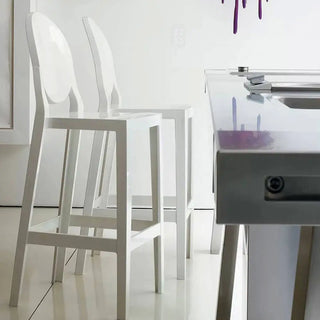 Kartell One More stool in polycarbonate - Buy now on ShopDecor - Discover the best products by KARTELL design