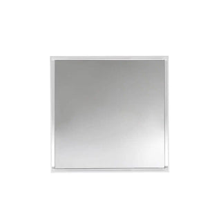 Kartell Only Me mirror in PMMA Glossy white E5 Square - Buy now on ShopDecor - Discover the best products by KARTELL design