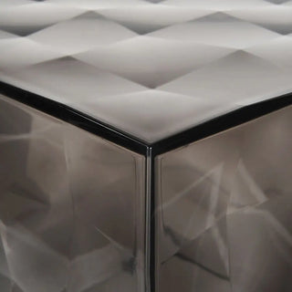 Kartell Optic cube-shaped container in PMMA