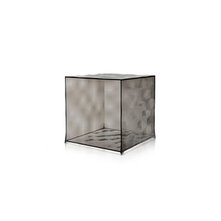 Kartell Optic cube-shaped container in PMMA