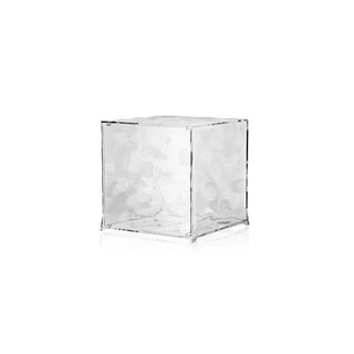 Kartell Optic cube-shaped container in PMMA