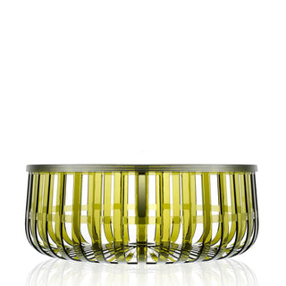 Kartell Panier side table/container with lid in polycarbonate