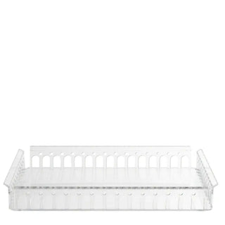 Kartell Piazza tray in technopolymer Crystal B4 - Buy now on ShopDecor - Discover the best products by KARTELL design