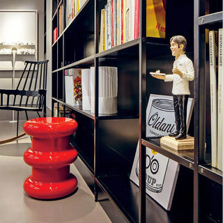Kartell Pilastro stool/side table in technopolymer h. 46 cm.