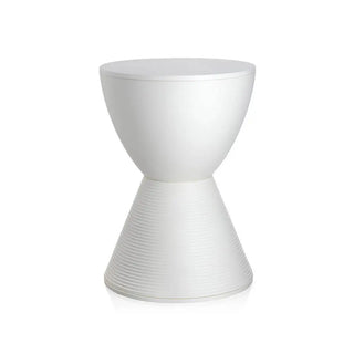 Kartell Prince AHA stool in polypropylene Wax white 1N - Buy now on ShopDecor - Discover the best products by KARTELL design