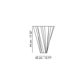 Kartell Shanghai vase in PMMA - Buy now on ShopDecor - Discover the best products by KARTELL design