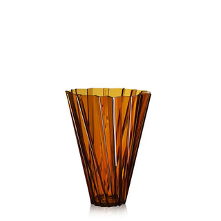 Kartell Shanghai vase in PMMA Amber AM - Buy now on ShopDecor - Discover the best products by KARTELL design