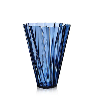 Kartell Shanghai vase in PMMA Blue BL - Buy now on ShopDecor - Discover the best products by KARTELL design