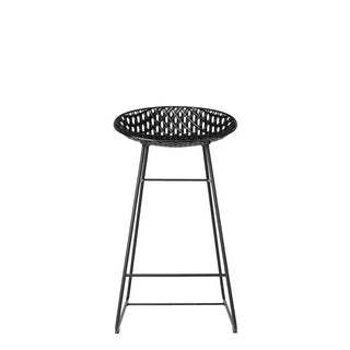 Kartell Smatrik stool in polycarbonate Black 09 - Buy now on ShopDecor - Discover the best products by KARTELL design