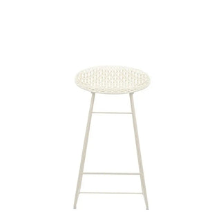 Kartell Smatrik stool in polycarbonate White 03 - Buy now on ShopDecor - Discover the best products by KARTELL design