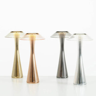 Kartell Space portable table lamp in PMMA - Buy now on ShopDecor - Discover the best products by KARTELL design