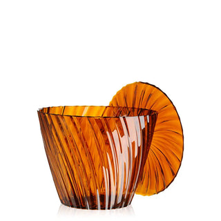 Kartell Sparkle side table/container with lid in PMMA - Buy now on ShopDecor - Discover the best products by KARTELL design