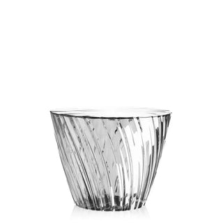 Kartell Sparkle side table/container with lid in PMMA Crystal B4 h 35 cm - Buy now on ShopDecor - Discover the best products by KARTELL design