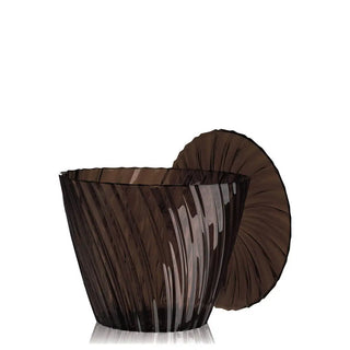Kartell Sparkle side table/container with lid in PMMA - Buy now on ShopDecor - Discover the best products by KARTELL design