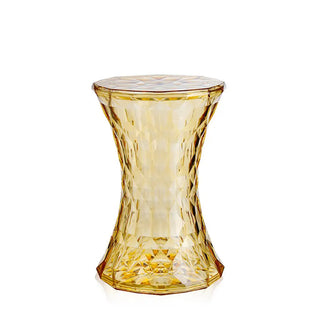 Kartell Stone stool in polycarbonate Yellow SG - Buy now on ShopDecor - Discover the best products by KARTELL design