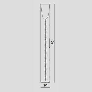 Kartell Toobe floor lamp in PMMA - Buy now on ShopDecor - Discover the best products by KARTELL design