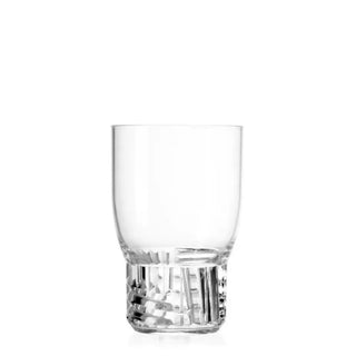 Kartell Trama water glass in technopolymer Crystal B4 - Buy now on ShopDecor - Discover the best products by KARTELL design