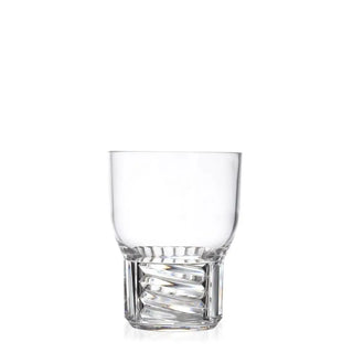Kartell Trama wine glass in technopolymer Crystal B4 - Buy now on ShopDecor - Discover the best products by KARTELL design