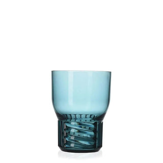 Kartell Trama wine glass in technopolymer Light blue E4 - Buy now on ShopDecor - Discover the best products by KARTELL design