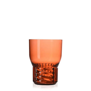 Kartell Trama wine glass in technopolymer Pinkish RO - Buy now on ShopDecor - Discover the best products by KARTELL design