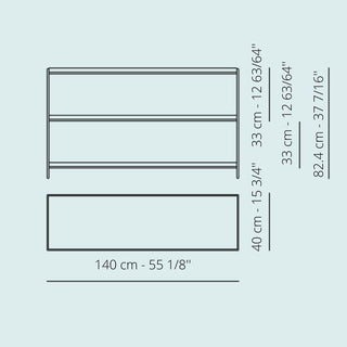 Kartell Trays shelf with chromed steel structure - Buy now on ShopDecor - Discover the best products by KARTELL design