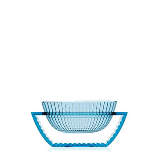 Kartell U Shine vase in PMMA Light blue E4 - Buy now on ShopDecor - Discover the best products by KARTELL design