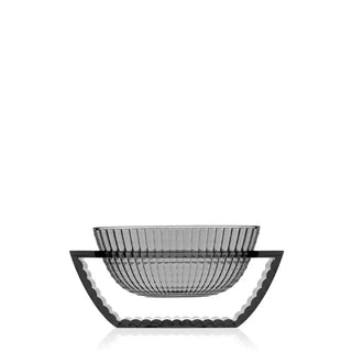 Kartell U Shine vase in PMMA Smoke grey 30 - Buy now on ShopDecor - Discover the best products by KARTELL design