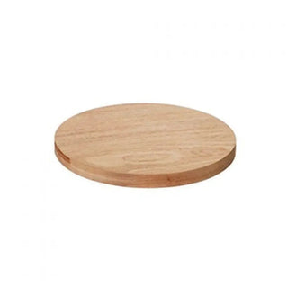 KnIndustrie ABCT Lid/Trivet - natural mahogany 24 cm - 9.45 in - Buy now on ShopDecor - Discover the best products by KNINDUSTRIE design