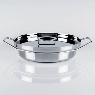 KnIndustrie Back Up Casserole - steel Shallow 34 cm - 13.39 in - Buy now on ShopDecor - Discover the best products by KNINDUSTRIE design