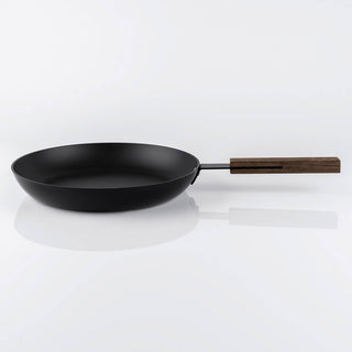 KnIndustrie Black Pan - black aluminium 32 cm - 12.60 in - Buy now on ShopDecor - Discover the best products by KNINDUSTRIE design