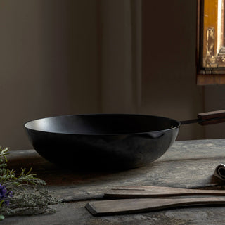 KnIndustrie Black Pasta Pan/Wok - black - Buy now on ShopDecor - Discover the best products by KNINDUSTRIE design