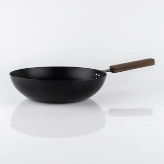 KnIndustrie Black Pasta Pan/Wok - black - Buy now on ShopDecor - Discover the best products by KNINDUSTRIE design